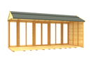 Sheds DIY - Full Height Window Apex Summerhouse - 5ft Deep - Various Size Variations Available
