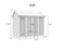 Sheds DIY - Full Height Window Apex Summerhouse - 8ft Deep - Various Size Variations Available