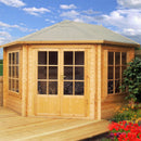 Ardcastle Log Cabin 10G x 10 (2960G x 2960mm) in 28mm Logs