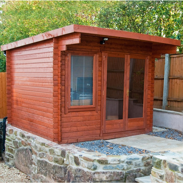 Belgravia Log Cabin in 28mm Logs - 5 Sizes Available