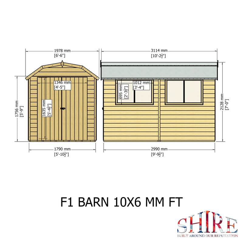 Barn Premium (10' x 6')