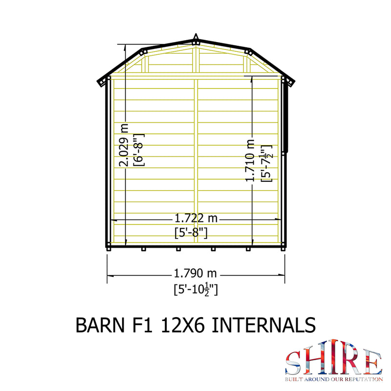 Barn Premium (12' x 6')