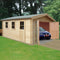 Bradenham Log Cabin - Garage - Various Sizes Available