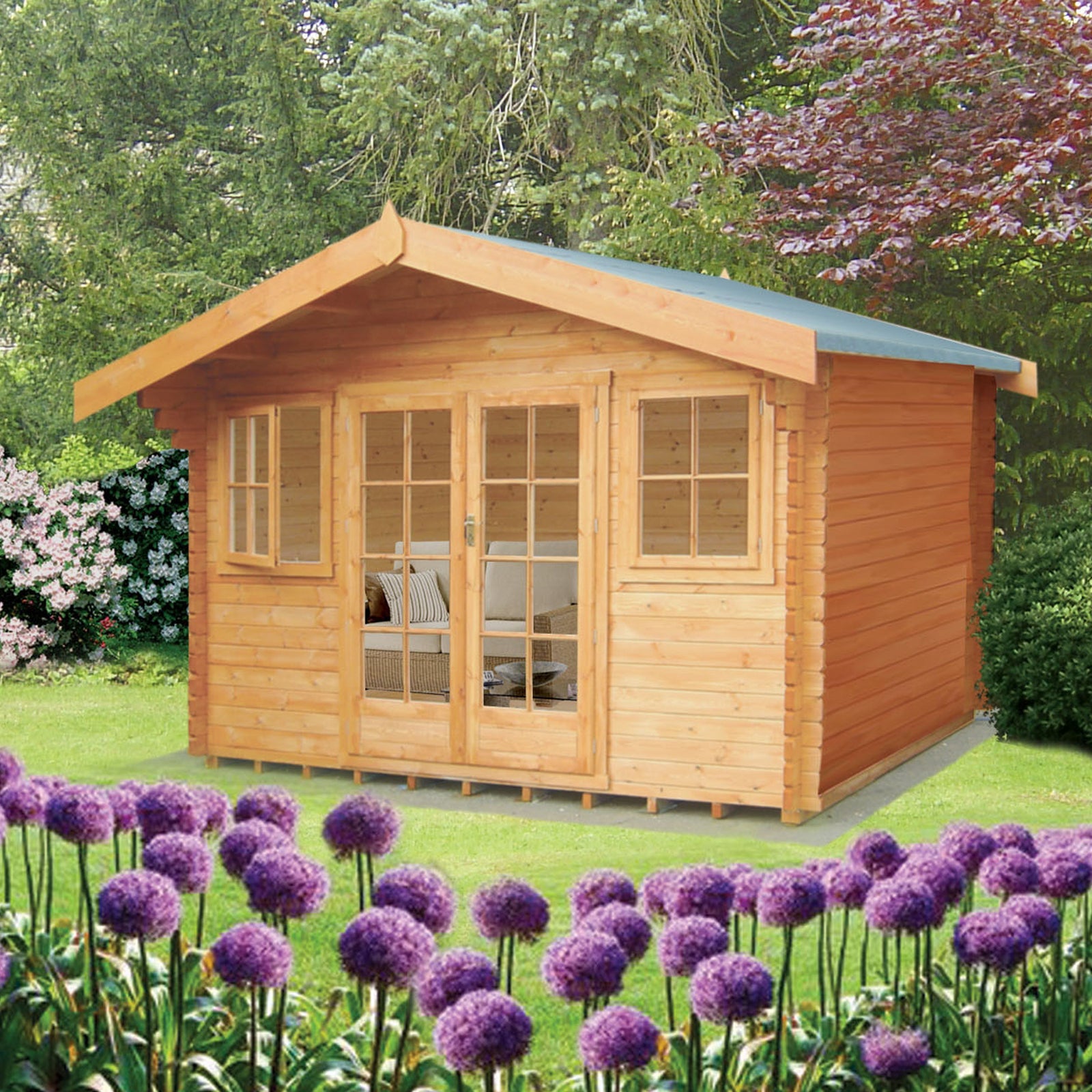 Clipstone Log Cabin Norfolk Sheds