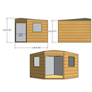 Corner Shed Premium (10' x 10')