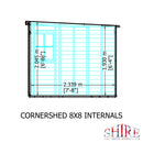 Corner Shed (8' x 8')