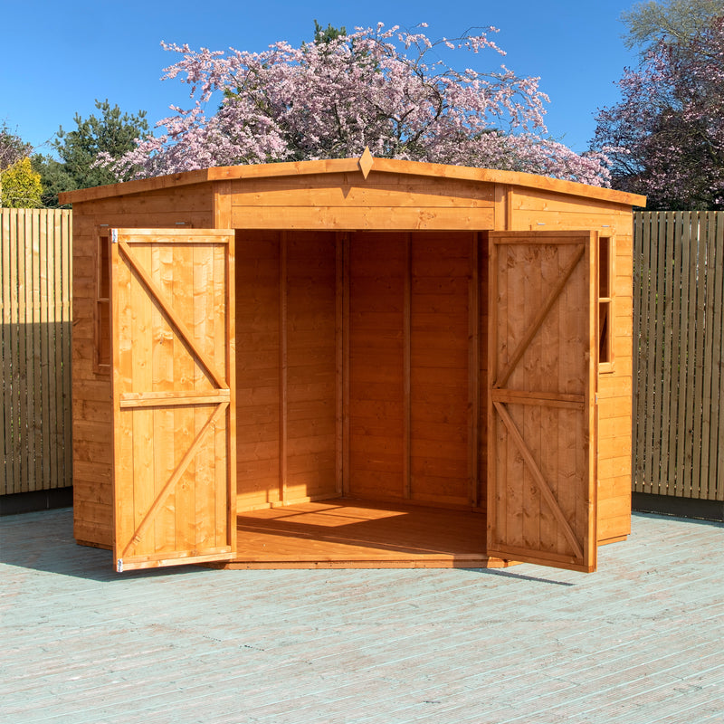 Corner Shed (8' x 8')