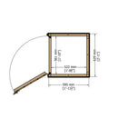 Garden Store Small (2' x 2')