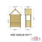 Hebe Garden Arbour (4' x 2')