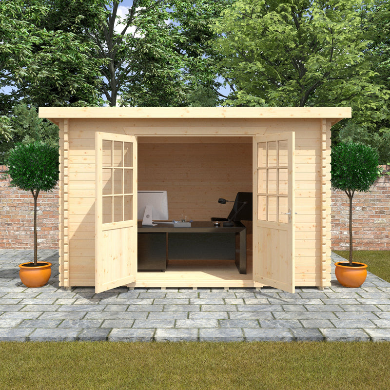 Woodlands Kingsley Log Cabin in 28 or 44mm Logs