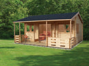 Kingswood Log Cabin 18G x 20 (5390G x 5900mm)