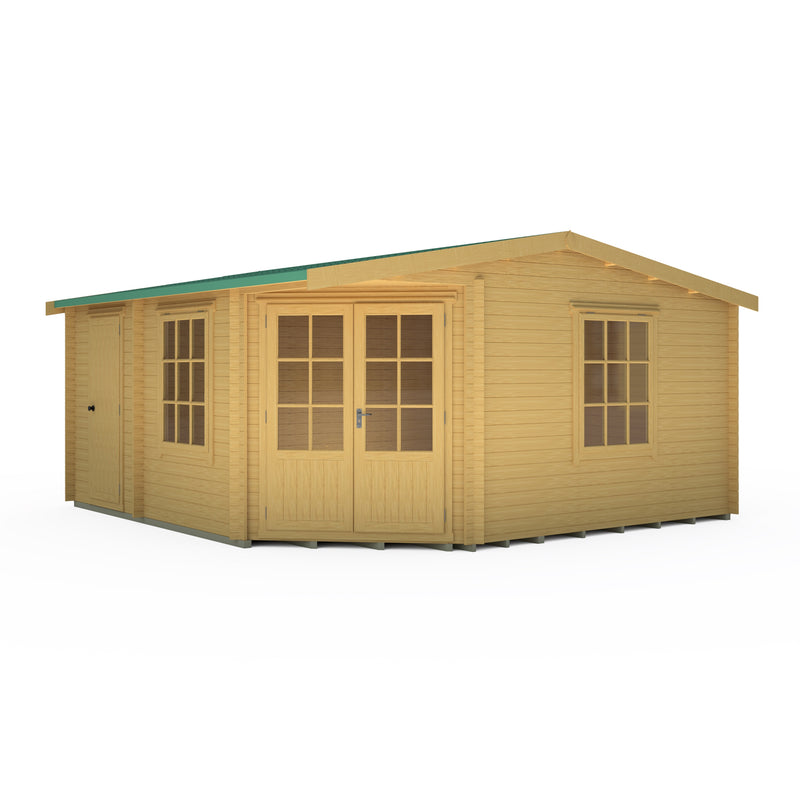 Livia & Ropsley Log Cabin 10G x 14 (2960G x 4340mm) in 28mm Logs