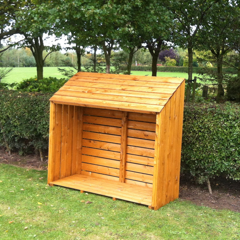 Small Log Store 5' x 2' – Norfolk Sheds