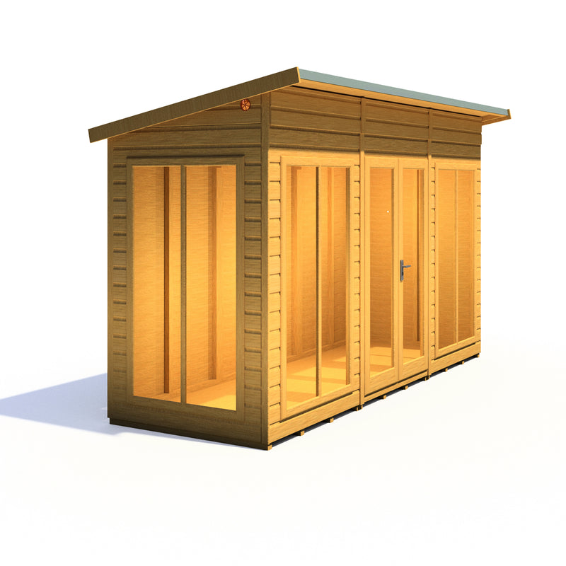Lela Pent Summerhouse 12'x4' in T&G