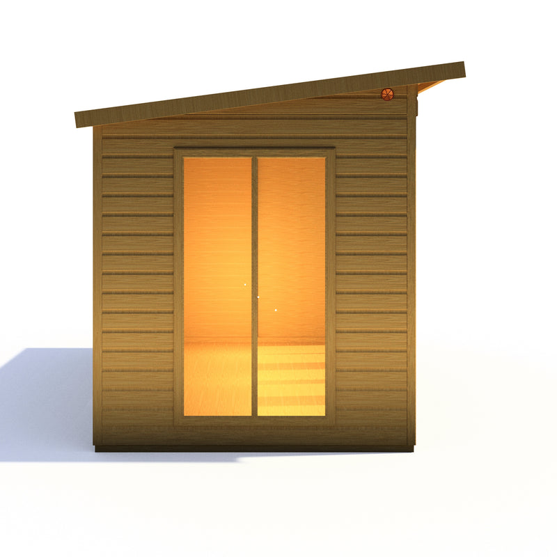 Lela Pent Summerhouse 12'x6' in T&G - Including 4ft Storage