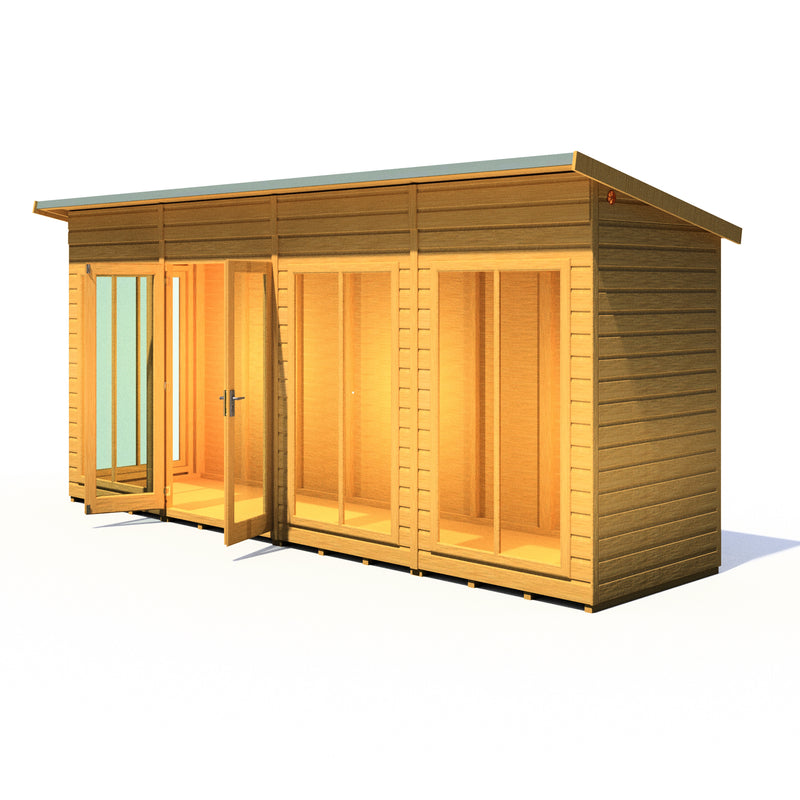 Lela Pent Summerhouse 16'x4' in T&G