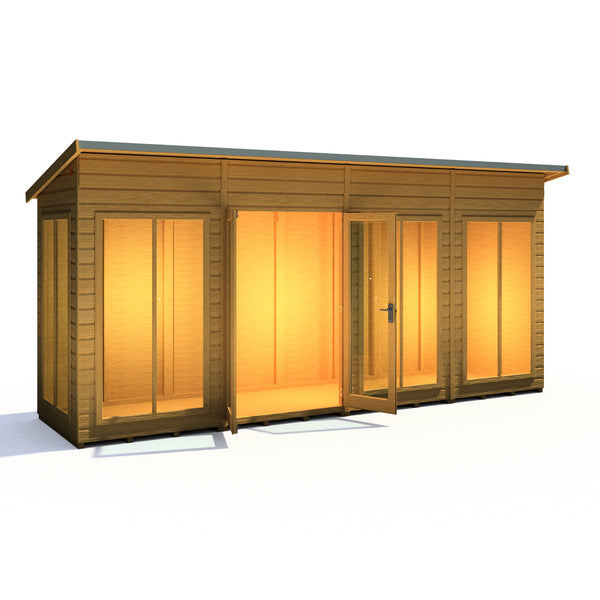 Lela Pent Summerhouse 16'x4' in T&G