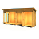 Lela Pent Summerhouse 16'x4' in T&G - Including 4ft Storage