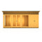 Lela Pent Summerhouse 16'x4' in T&G - Including 4ft Storage