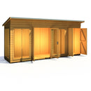 Lela Pent Summerhouse 16'x4' in T&G - Including 4ft Storage