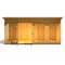 Lela Pent Summerhouse 16'x6' in T&G