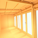 Lela Pent Summerhouse 16'x6' in T&G