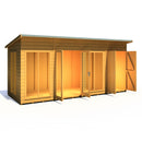 Lela Pent Summerhouse 16'x6' in T&G - Including 4ft Storage