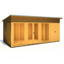 Lela Pent Summerhouse 16'x8' in T&G - Including 4ft Storage