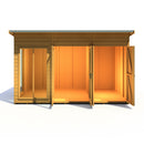 Lela Pent Summerhouse 12'x8' in T&G - Including 4ft Storage