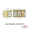 Lela Pent Summerhouse 12'x8' in T&G - Including 4ft Storage