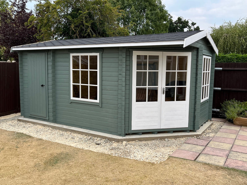 Livia & Ropsley Log Cabin 10G x 14 (2960G x 4340mm) in 28mm Logs