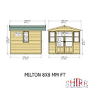 Milton Summerhouse (8' x 8')