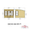 Orchid Summerhouse 8' x 8' (2390 x 2390mm)