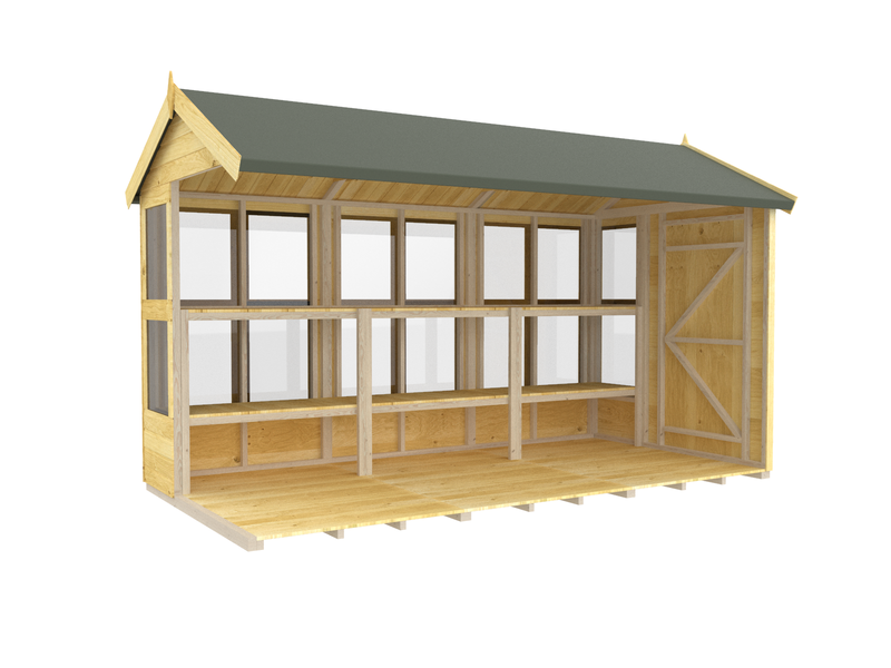 Sheds DIY - 6'x12' Apex Potting Shed