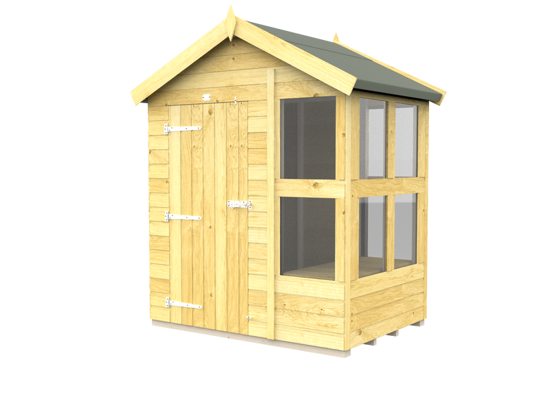 Sheds DIY - 4'x6' Apex Potting Shed