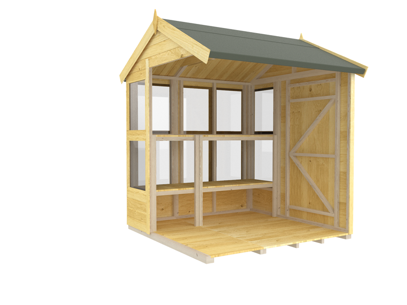 Sheds DIY - 6'x6' Apex Potting Shed