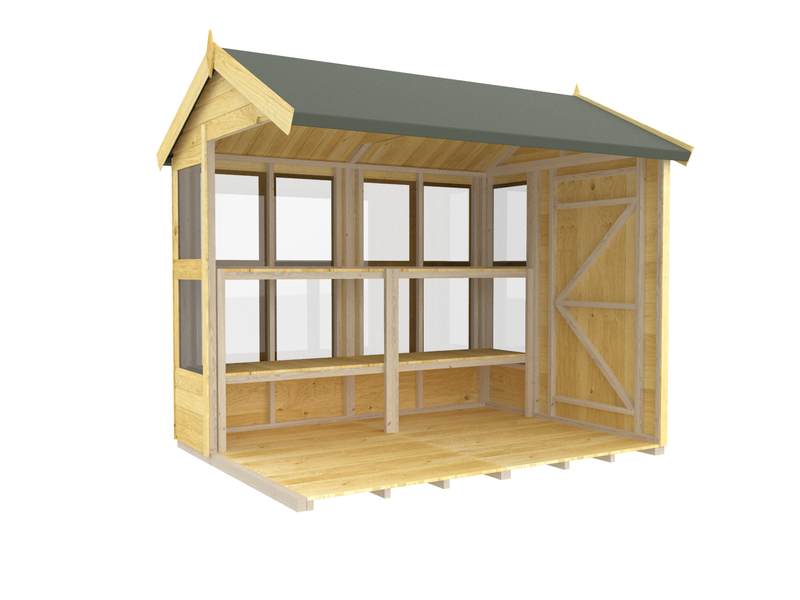 Sheds DIY - 6'x8' Apex Potting Shed