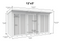Sheds DIY - Full Height Window Pent Summerhouse - 5ft Deep - Various Size Variations Available