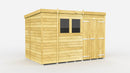 Sheds DIY Pent Sheds - 6ft Deep - Numerous Size Variations Available