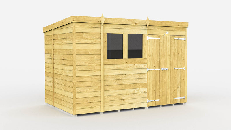 Sheds DIY Pent Sheds - 6ft Deep - Numerous Size Variations Available
