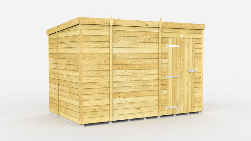 Sheds DIY Pent Sheds - 6ft Deep - Numerous Size Variations Available