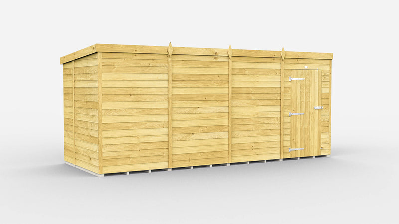 Sheds DIY Pent Sheds - 6ft Deep - Numerous Size Variations Available