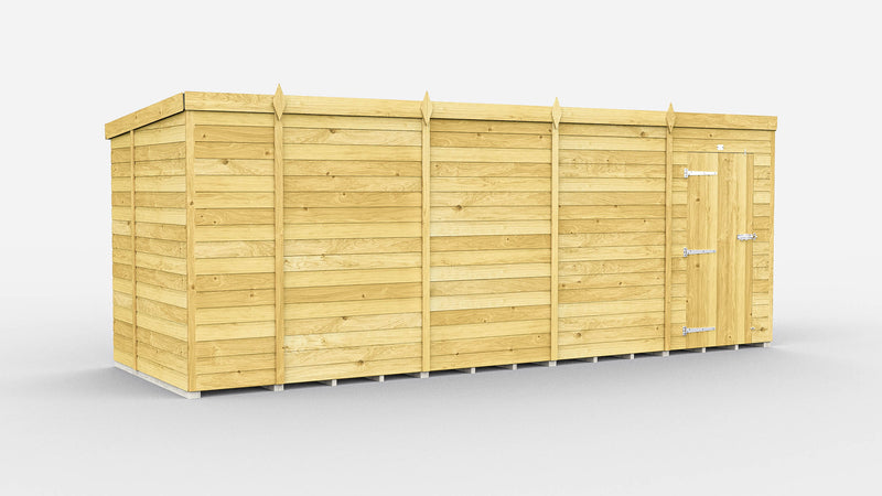 Sheds DIY Pent Sheds - 6ft Deep - Numerous Size Variations Available