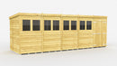 Sheds DIY Pent Sheds - 6ft Deep - Numerous Size Variations Available