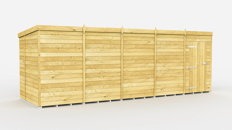 Sheds DIY Pent Sheds - 6ft Deep - Numerous Size Variations Available