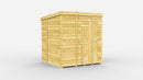Sheds DIY Pent Sheds - 6ft Deep - Numerous Size Variations Available
