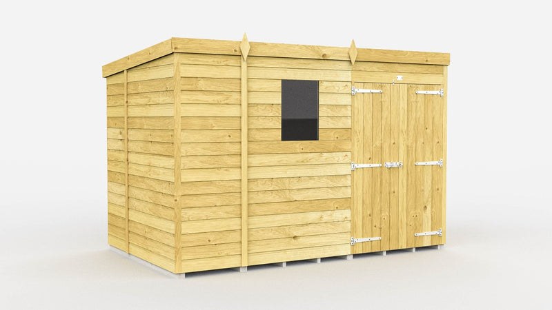 Sheds DIY Pent Sheds - 6ft Deep - Numerous Size Variations Available