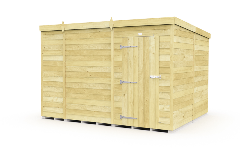 Sheds DIY Pent Sheds - 8ft Deep - Numerous Size Variations Available