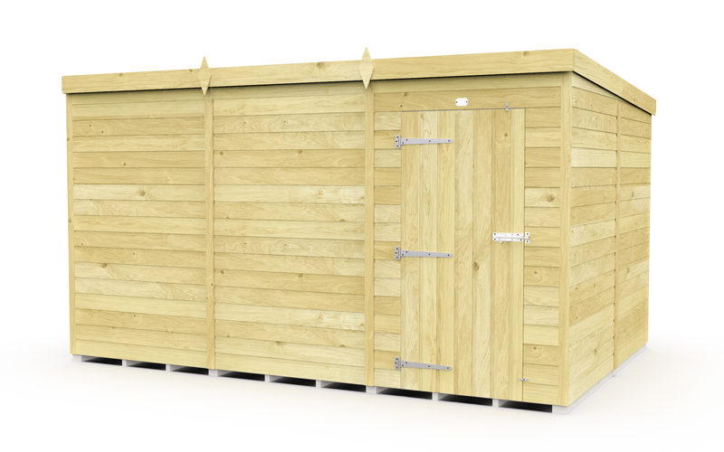 Sheds DIY Pent Sheds - 8ft Deep - Numerous Size Variations Available