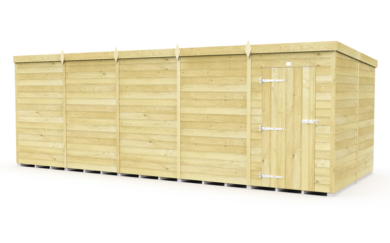 Sheds DIY Pent Sheds - 8ft Deep - Numerous Size Variations Available